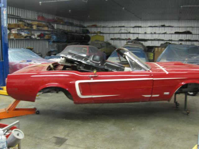 1968 Ford R code 428 CJ Mustang GT Convertible Cars in Progress 