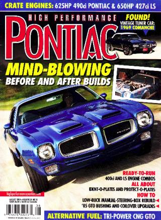 High Performance Pontiac - Cover