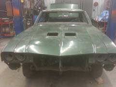 1969 Pontiac GTO Judge Verdoro Green